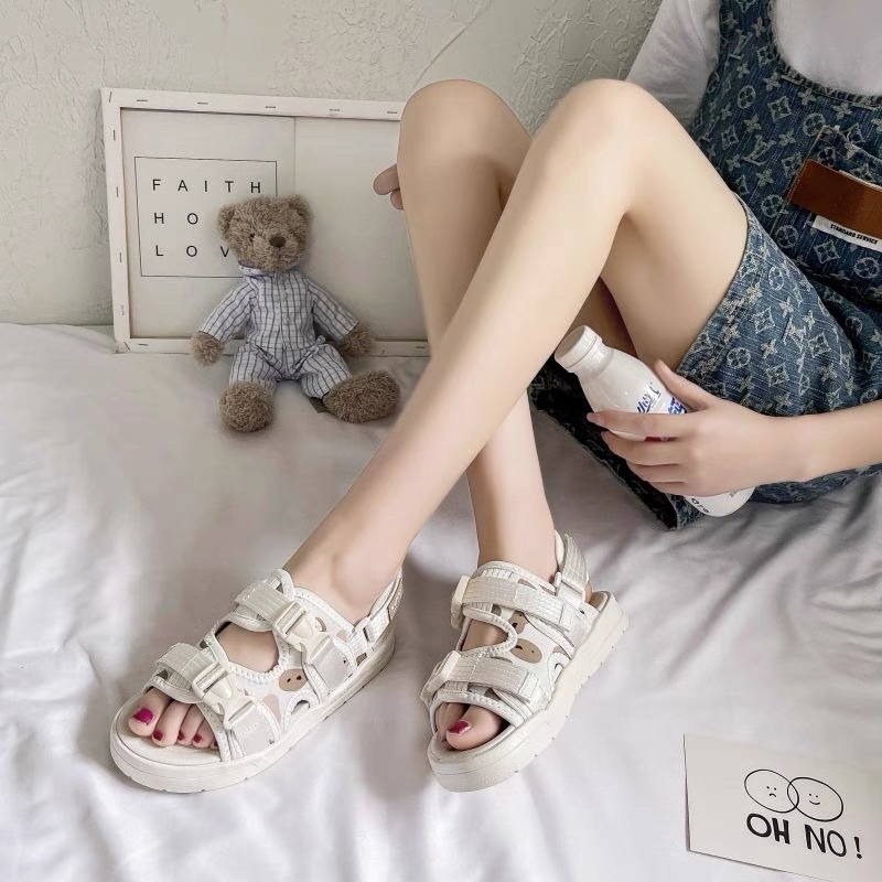 🎀Dép|Sandal đi học quai ngang siêu cute ulzzang CÓ ẢNH VIDEO THẬT