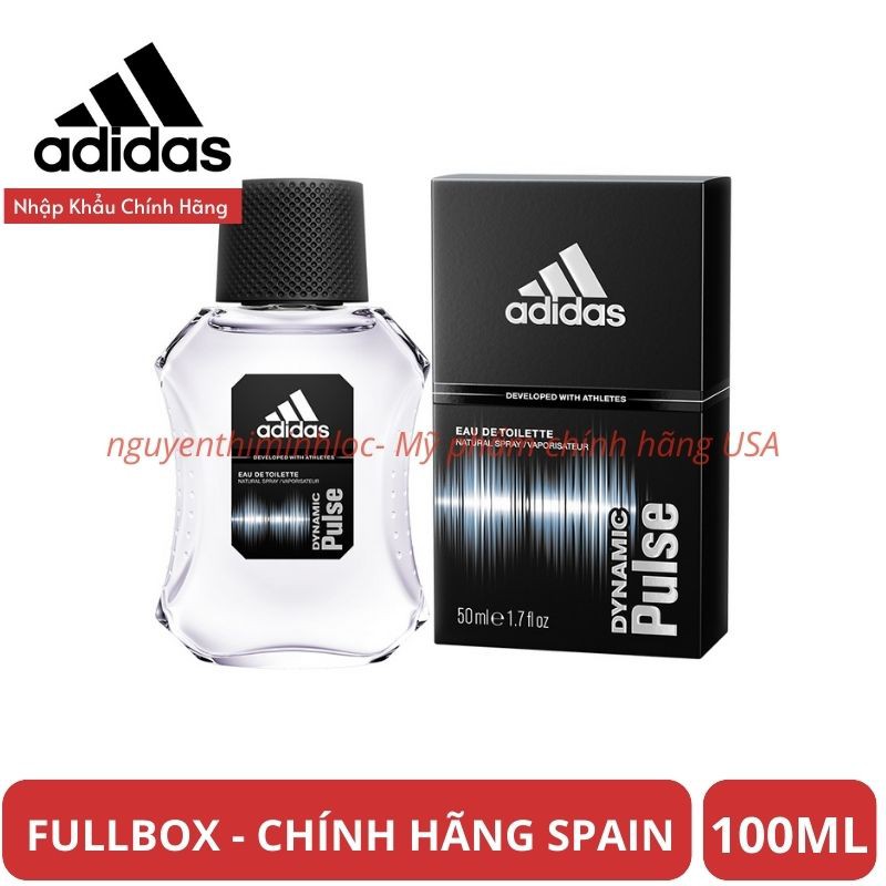 Nước Hoa Nam 100ml Adidas Dynamic Pulse 100% Chính Hãng, Nước hoa xịt Body