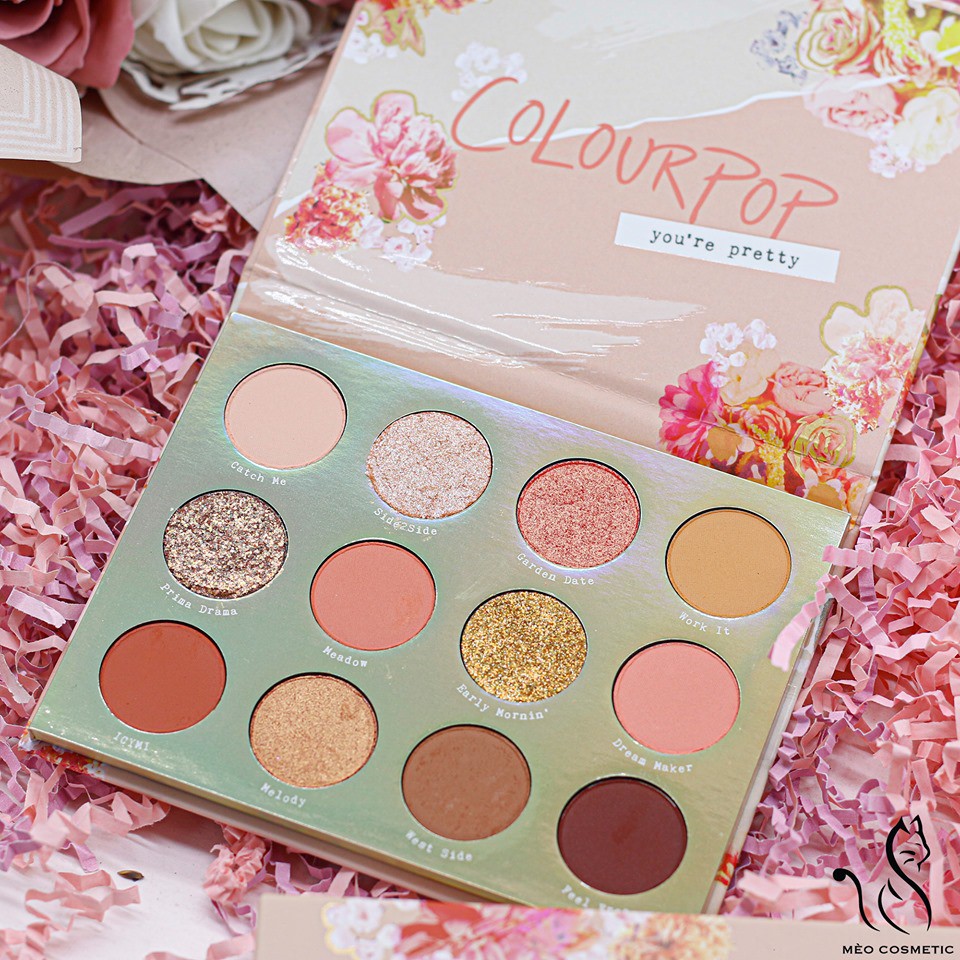 Bảng Phấn Mắt Colourpop Sweet Talk Pressed Powder Palette