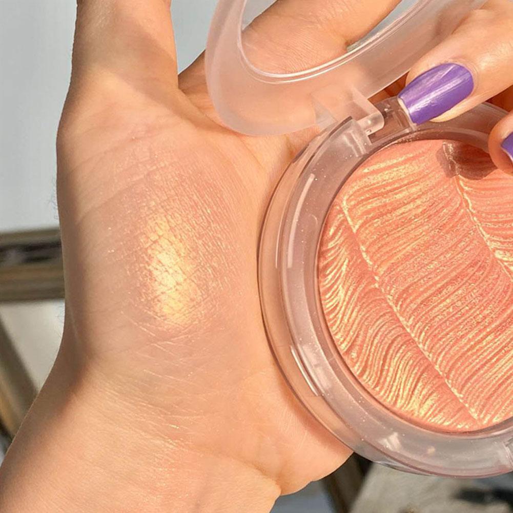 (Hàng Mới Về) Bảng Màu Phấn Bắt Sáng Tạo Khối 5 Màu Sắc Kết Hợp