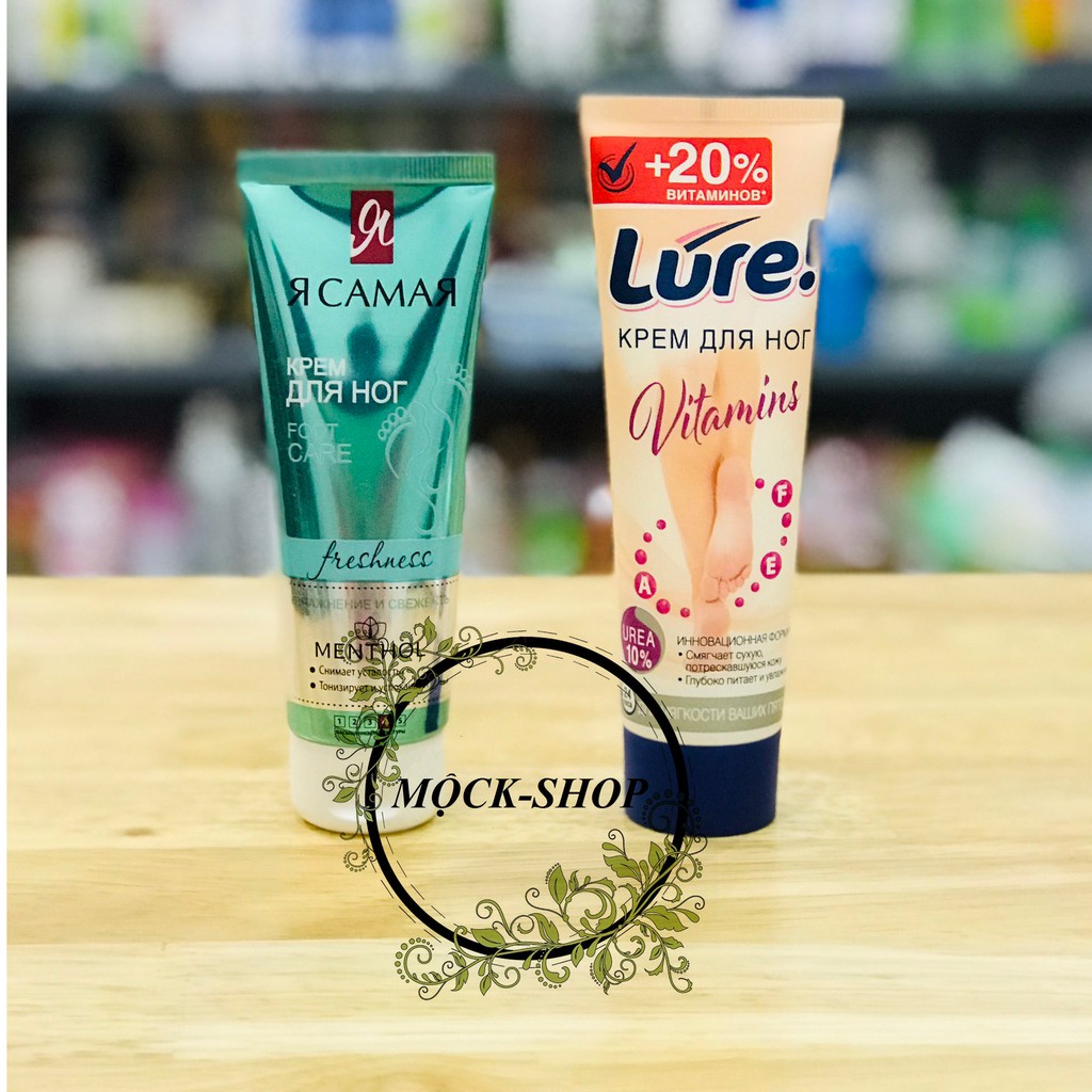 Kem chân dưỡng ẩm, trị nứt gót chân của Nga