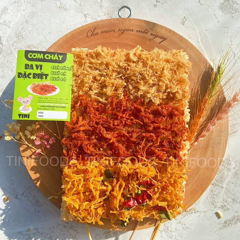[GIÁ SIÊU RẺ] CƠM CHÁY MIX 16 VỊ SIÊU NGON - Sốt Mắm Hành Độc Quyền Nhà Làm - Gói 250g (DATE MỚI)
