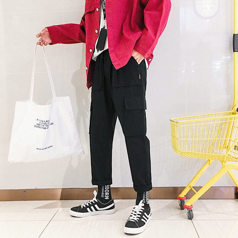 Quần KAKI BOXKET Túi hộp Unisex Thesixpack