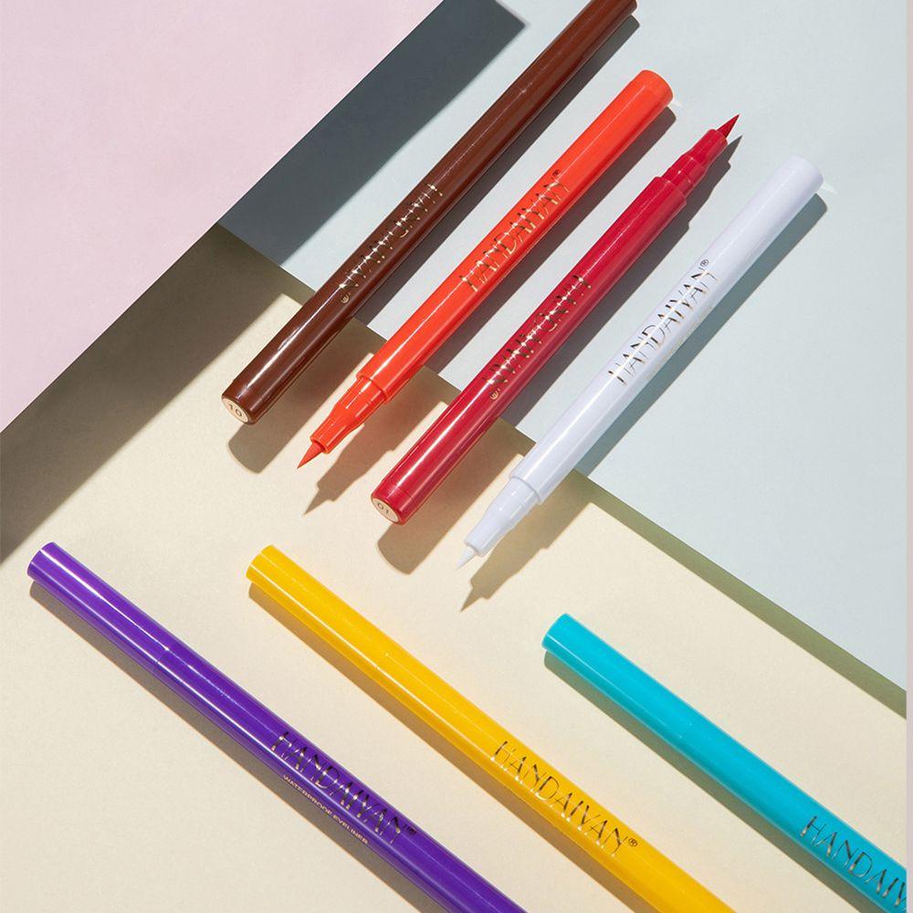 Bút Kẻ Mắt Dạng Lỏng 12 Màu Sắc Tùy Chọn Chống Thấm Nước Lâu Trôi