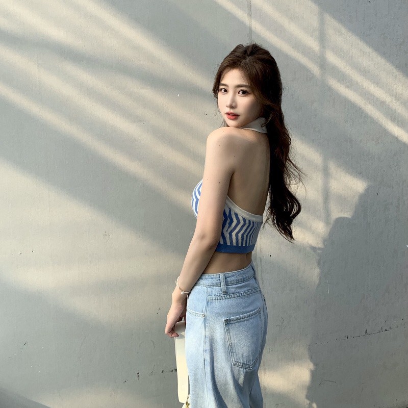 áo yếm dệt kim polo