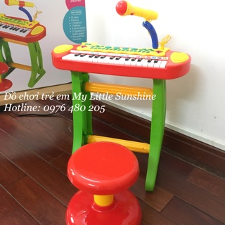 Đàn piano có micro cho bé M02 (green)