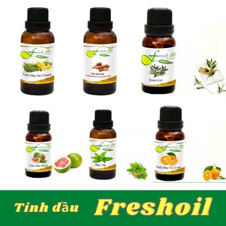 Tinh dầu thiên nhiên sả chanh, bạc hà, tràm gió, cam, bưởi, quế,oải hương,ngọc lan tây dung tích 05,10,20ml