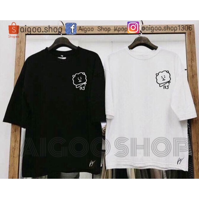 Áo BTS RJ có chữ kí
