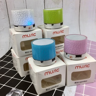 [TẶNG VÒNG PHONG THỦY 99K]_LOA BLUETOOTH MINI ĐÈN LED S10