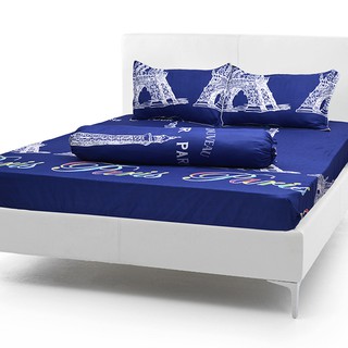 Bộ Drap Cotton Poly hàn quốc tháp paris