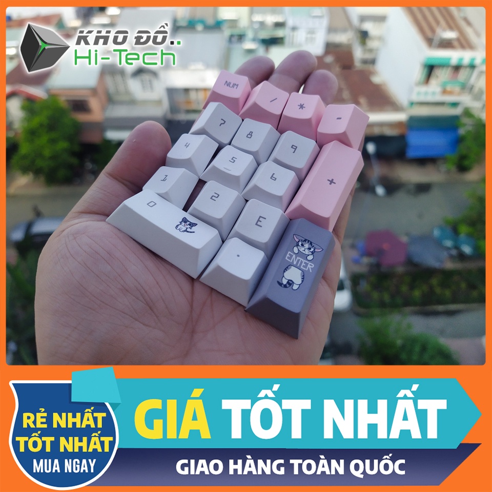 Keycap Mèo Chii kute Cherry profile lẻ 💖 𝘍𝘳𝘦𝘦𝘴𝘩𝘪𝘱 💖 cho bàn phím cơ
