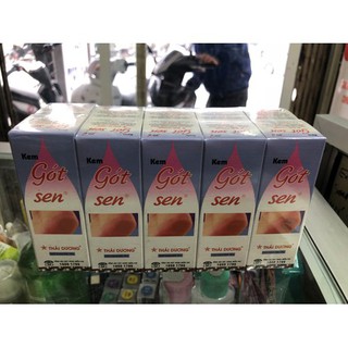 Gót Sen ngừa nứt nẻ gót chân