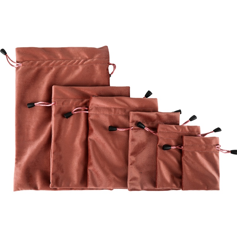 Set 6 Túi Rút Dây Đựng Trang Sức / Tiền Xu Nhỏ Gọn Tiện Lợi