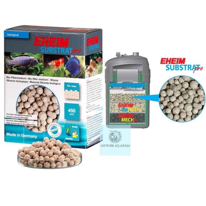 Vật liệu lọc EHEIM SUBSTRAT pro