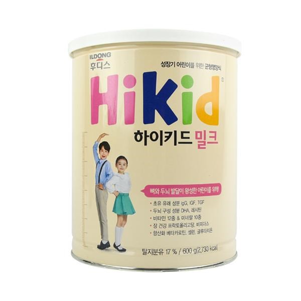 Hikid vani , Hikid bò, Hikid Dê Hộp 700g Sữa Nội Địa Hàn Quốc Hàng Bay Aircargo Date Xa