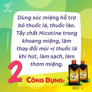(combo) Thảo dược cai thuốc lá thuốc lào Xuân vinh