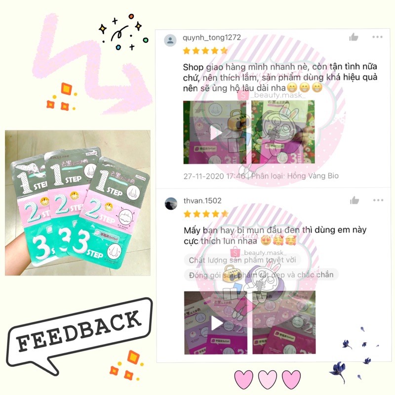 🍄 Step lột mụn giảm mụn đầu đen nội địa Trung - hãng Bioaqua 🍄 | Thế Giới Skin Care