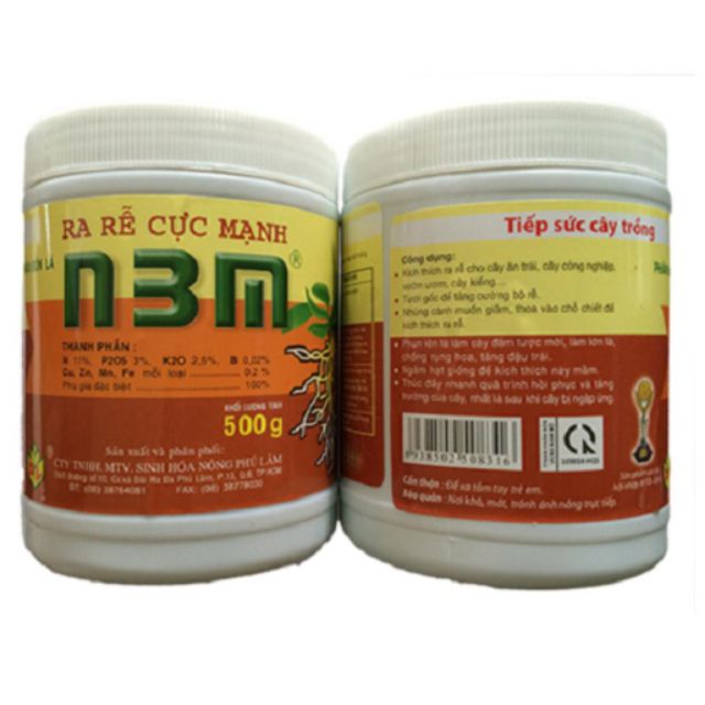 Phân bón lá cao cấp siêu ra rễ cho cây trồng N3M lọ 500g