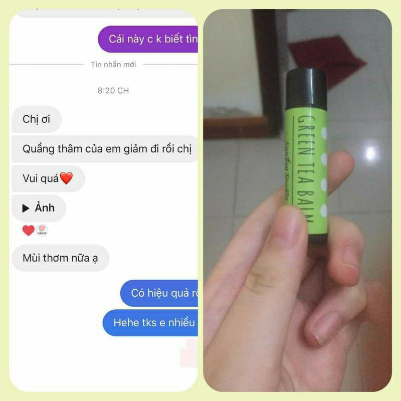 Sáp dưỡng mắt trà xanh handmade (Sunday Beauty) | BigBuy360 - bigbuy360.vn
