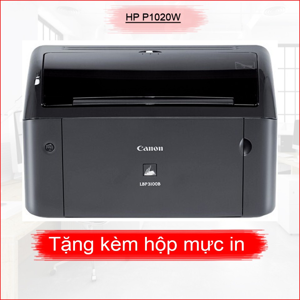 MÁY IN CANON LBP 3100B CŨ IN KHỔ A4, A5 + TẶNG HỘP MỰC MỚI + CÁP KẾT NỐI + DÂY NGUỒN