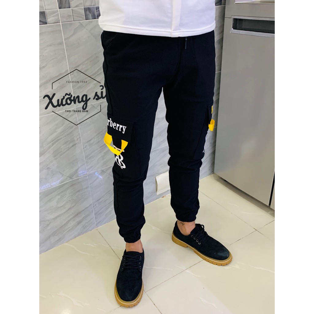 Quần Jogger Kaki Nam Dáng Thể Thao Túi Hộp size 28 đến 33