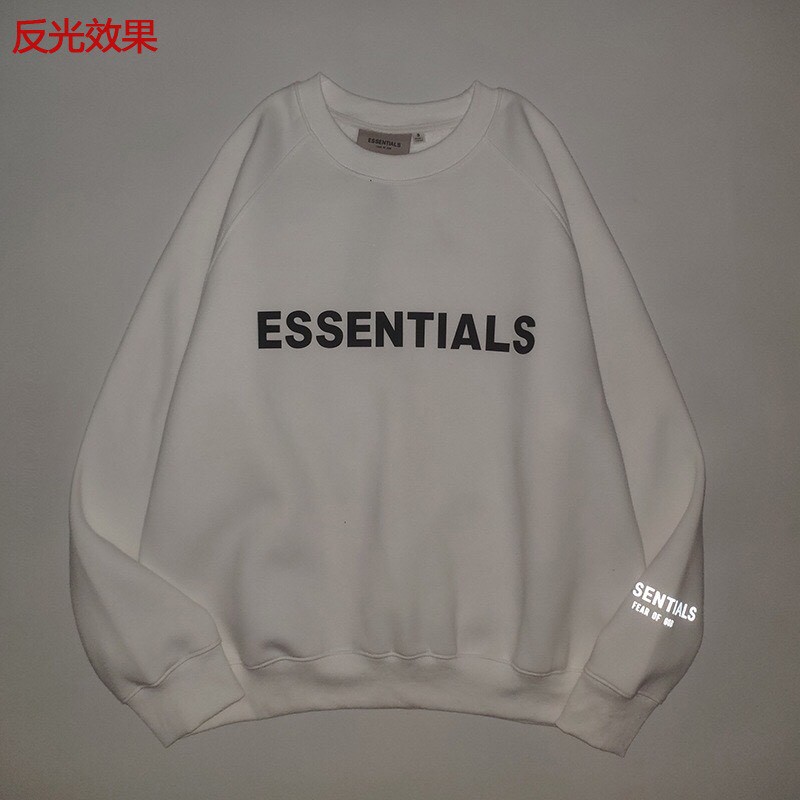 Áo Nỉ   ESSENTIALS Trắng Siêu Đẹp | BigBuy360 - bigbuy360.vn