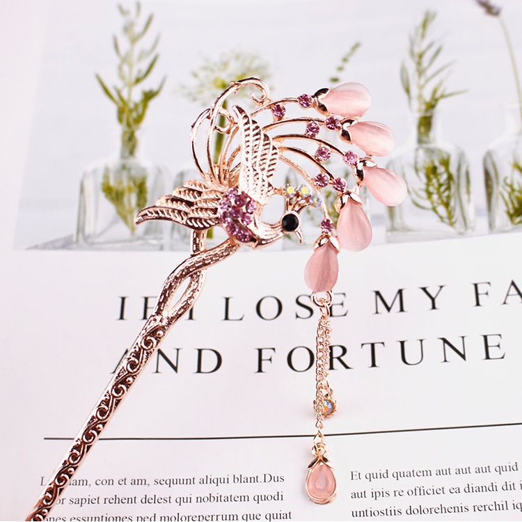 Trâm Cài Tóc Phong Cách Retro Thời Trang