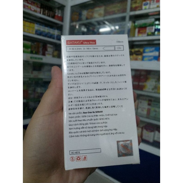BAO CAO SU SIÊU MỎNG SASUKE ULTRA THIN HÀNG ĐỘC QUYỀN. H 10 cái