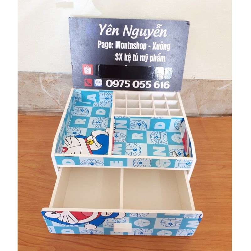 Kệ đựng mỹ phẩm 25cm doremon