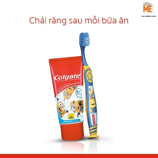 (80g)Kem đánh đánh răng Colgate trẻ em Minions(HSD 8/2021)