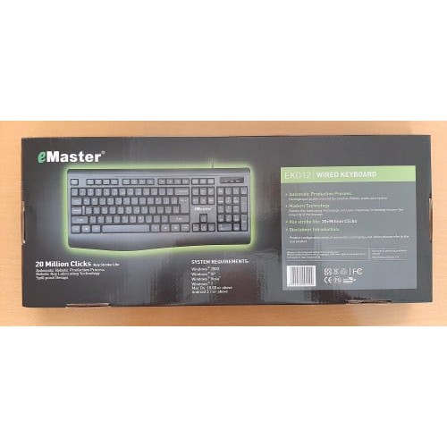 Bàn Phím eMaster EKD12 + Chuột Emaster EKD12 chính hãng