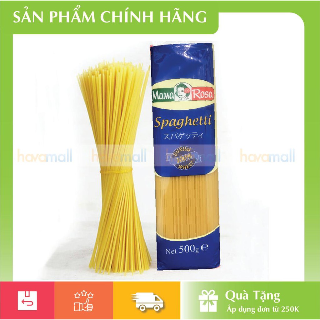 [ HÀNG CÔNG TY ] Mì Spaghetti Mama Rosa Golden Farm 500g