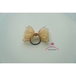 Cột tóc cho bé, cột nơ voan handmade, C8