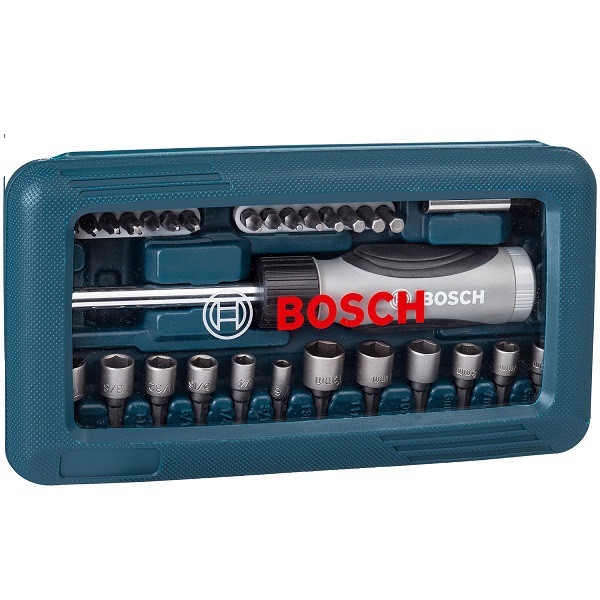 Bộ vặn vít Bosch 46 món tiện dụng (mẫu mới)