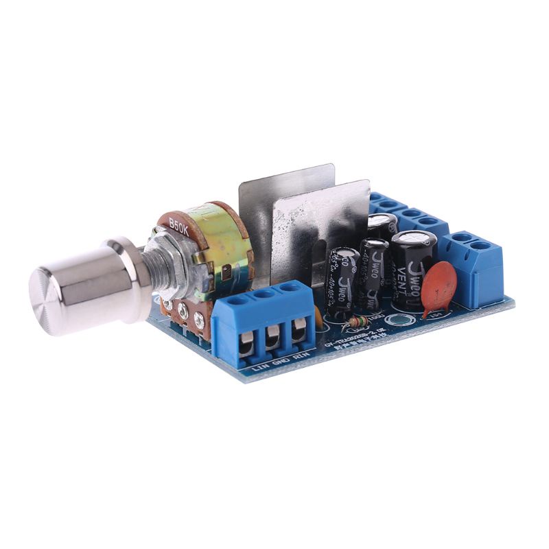 Bo Mạch Khuếch Đại Âm Thanh zzz TEA2025B 2.0 3W + 3W Cho Loa Máy Tính
