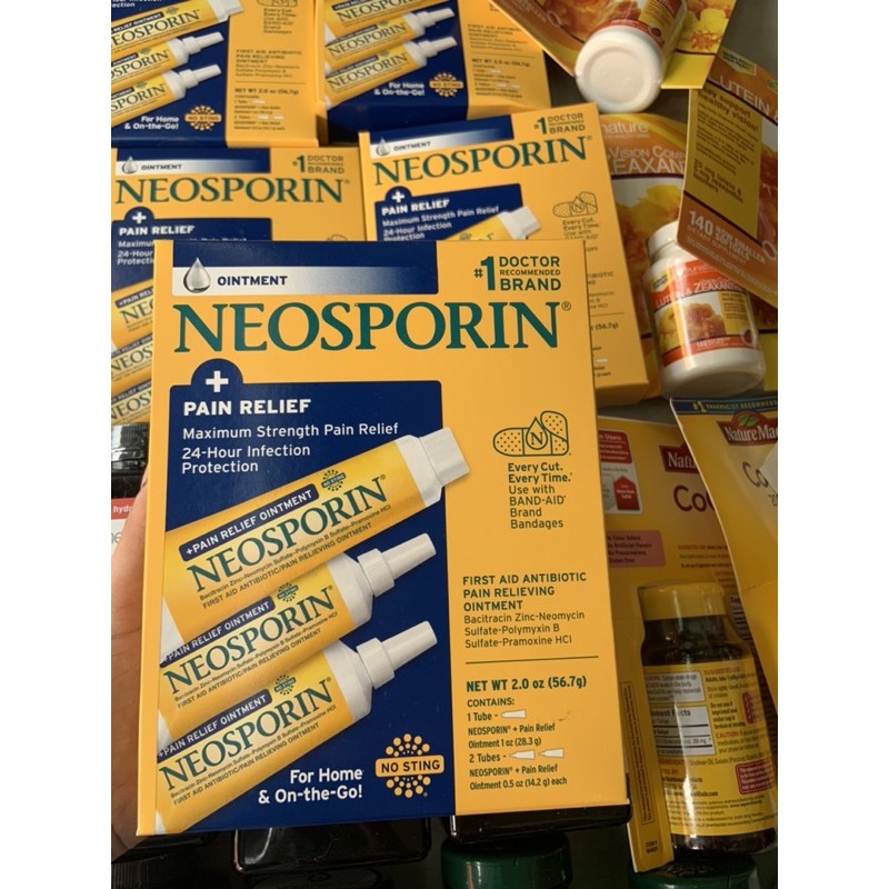 Kem Neosporin Original Ointment hàng USA date 1/2023