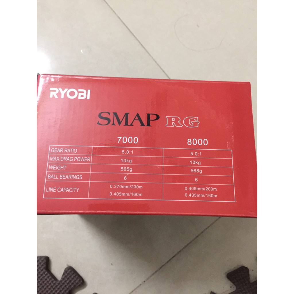 Máy câu Ryobi Smap xuất xứ nhật bản cao cấp big sale