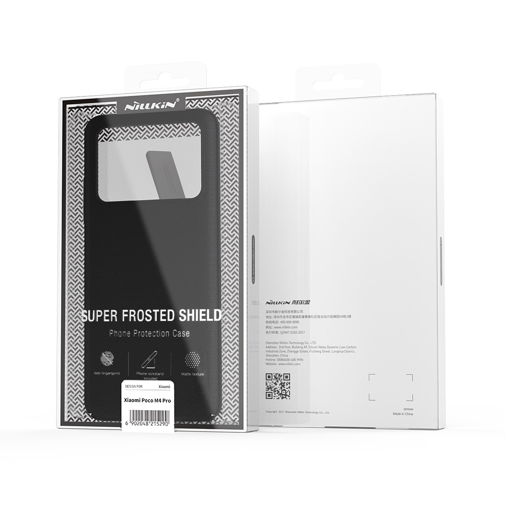 Ốp điện thoại NILLKIN bằng PC cứng mỏng nhám chống vân tay/va chạm cho Xiaomi Poco M4 Pro 4G