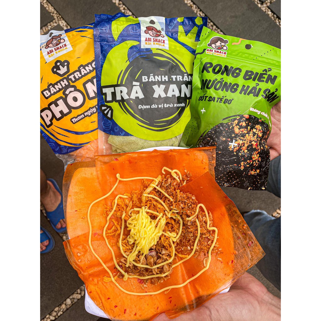 Bánh Tráng Abi Đủ 16 Vị  - Free Ship