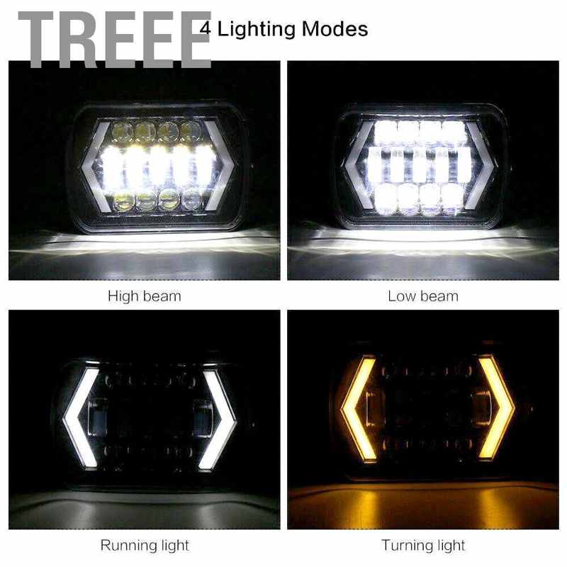 [Seller Recommend]Đèn Pha Led 5x7 Inch Cho Xe Jeep