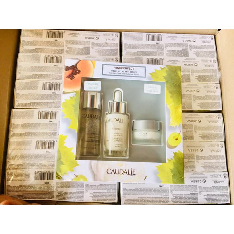 Set serum vinoperfect caudalie GIẢM THÂM NÁM + TRẮNG SÁNG DA