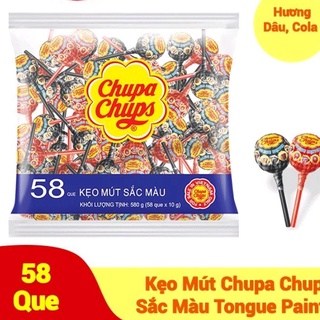 Kẹo Mút Chupa Chups Sắc Màu Tongue Painter