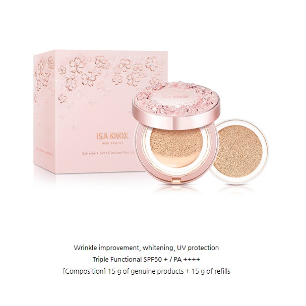 2020 Cherry Blossom Edition Age Focus Cover Cushion Limited Plan Set 15g refil 15g