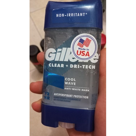 Lăn khử mùi nam Gillette Clear Gel Coolwave/Arctic Ice 107g- Mỹ