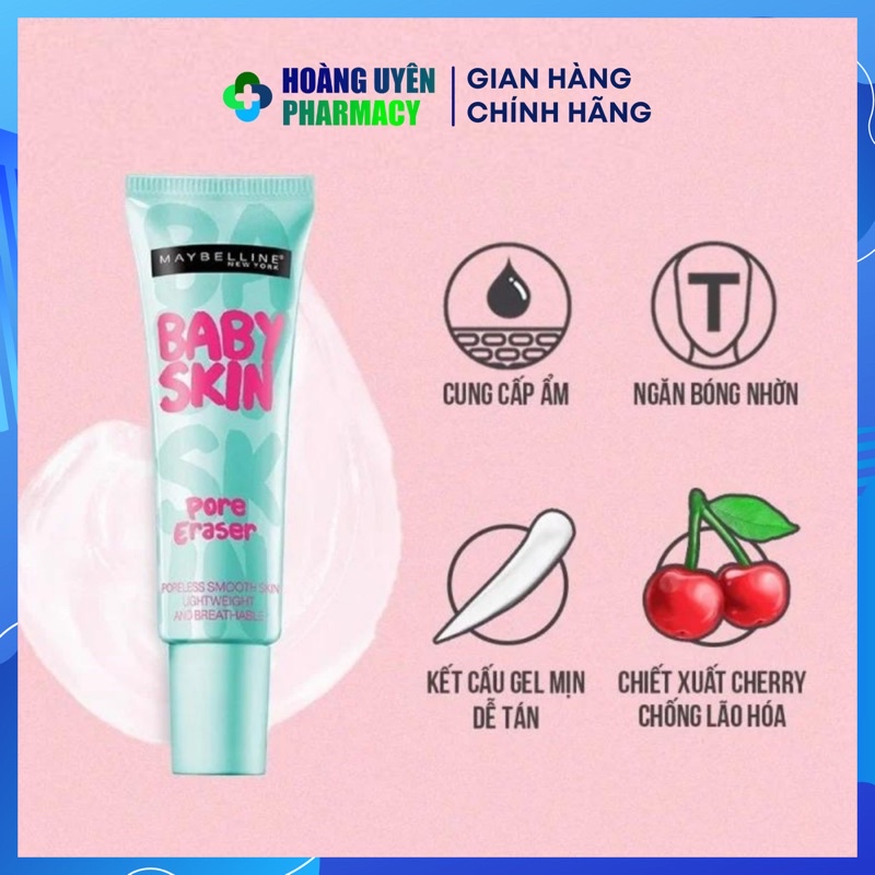 Kem lót Maybelline Baby Skin Pore Eraser