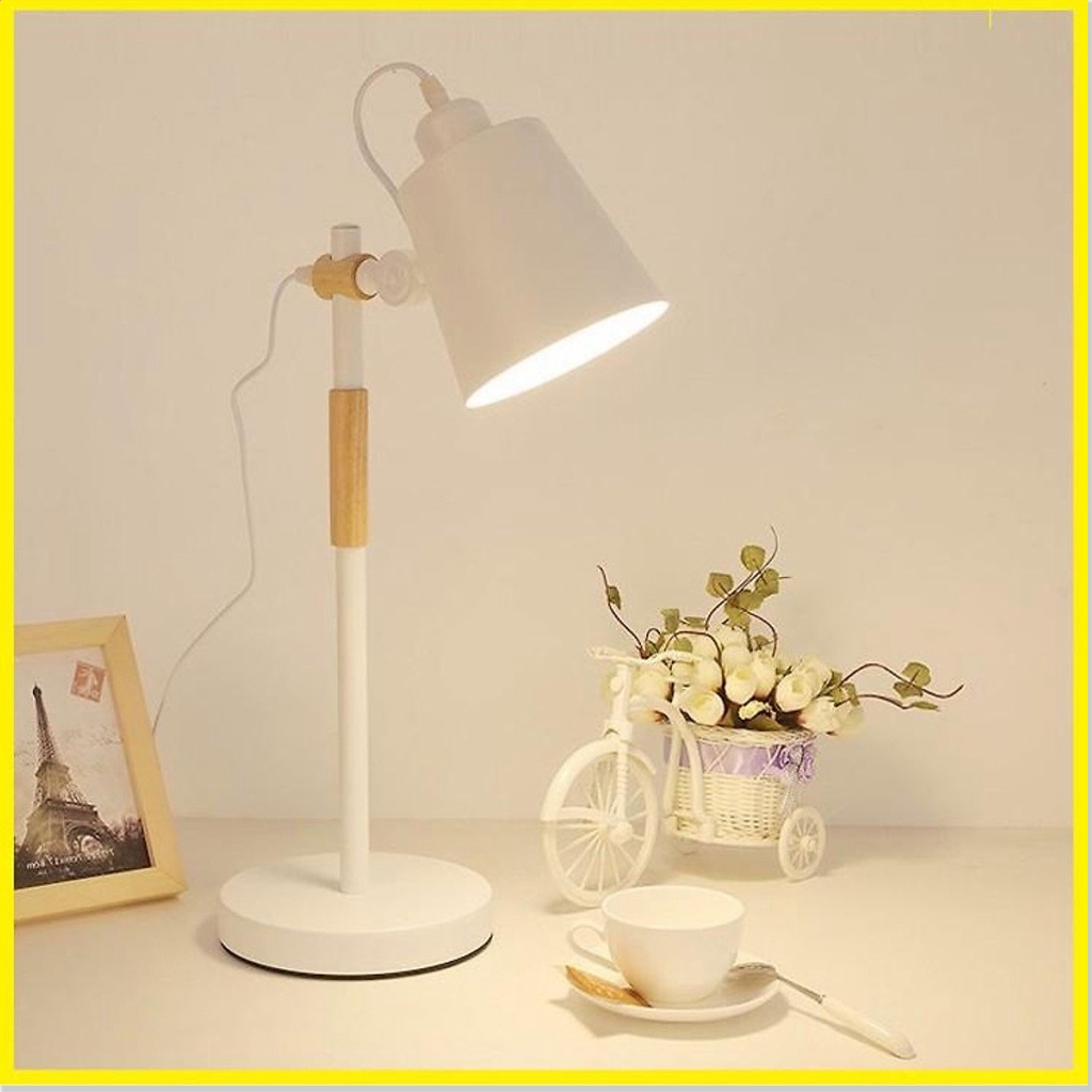 Đèn Chống Cận Thị, Đèn bàn học ☀️Chống cận☀️ FDB01 kiểu dáng sang trọng, chống lóa mắt, tiết kiệm điện + Bóng đèn
