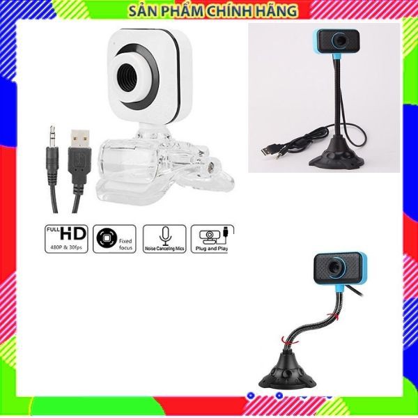 [CHÍNH HÃNG] Webcame Full HD dùng để học Online, Gọi điện thoại internet.