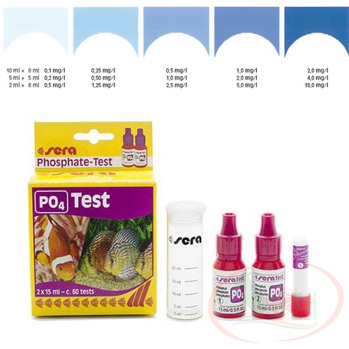 Hộp Kiểm Tra Phosphat Sera PO4 Test