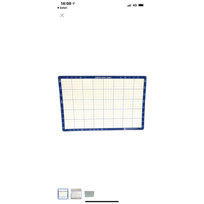 Bảng học sinh 4 ô li A3