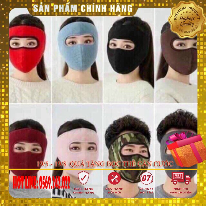 KHẨU TRANG NINJA LÓT NỈ SIÊU ẤM